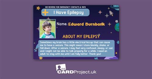 My Epilepsy Card for Kids